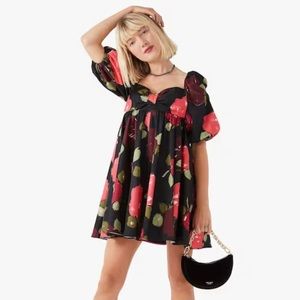 Kate Spade Just Rosy Beau Dress